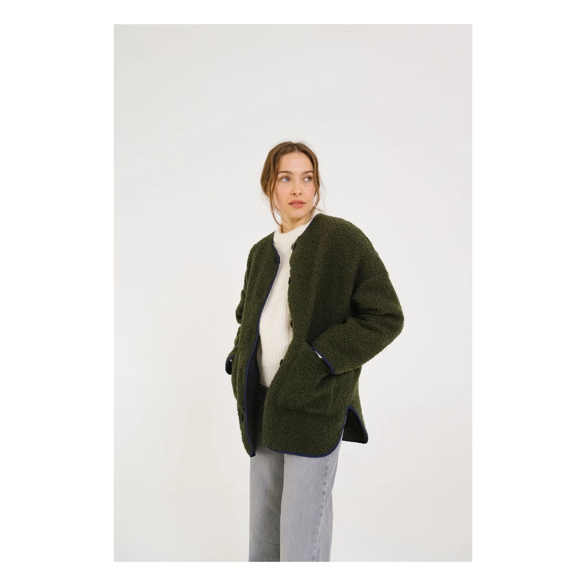 Sacrécoeur - Bari Greenlake Virgin Wool Jacket | Green