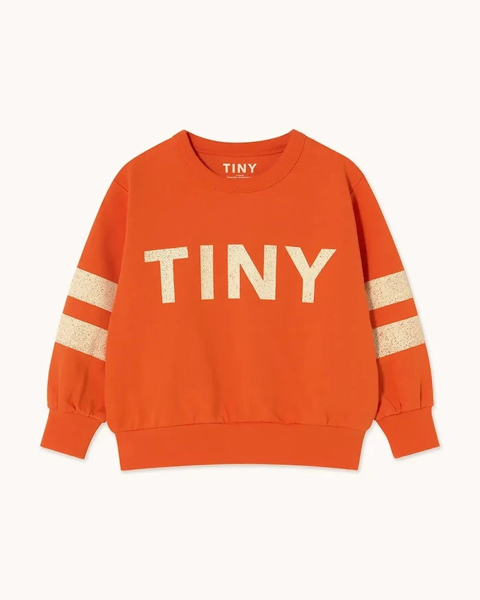 Детски памучен суичър Tinycottons STRIPES LOGO SWEATSHIRT