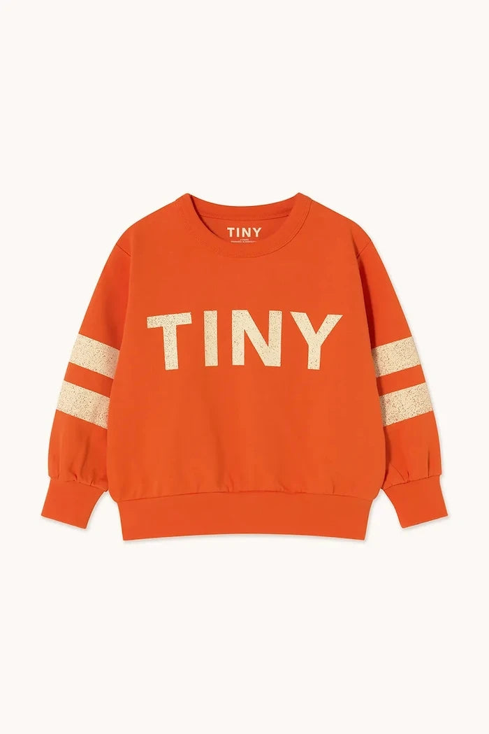 Детски памучен суичър Tinycottons STRIPES LOGO SWEATSHIRT