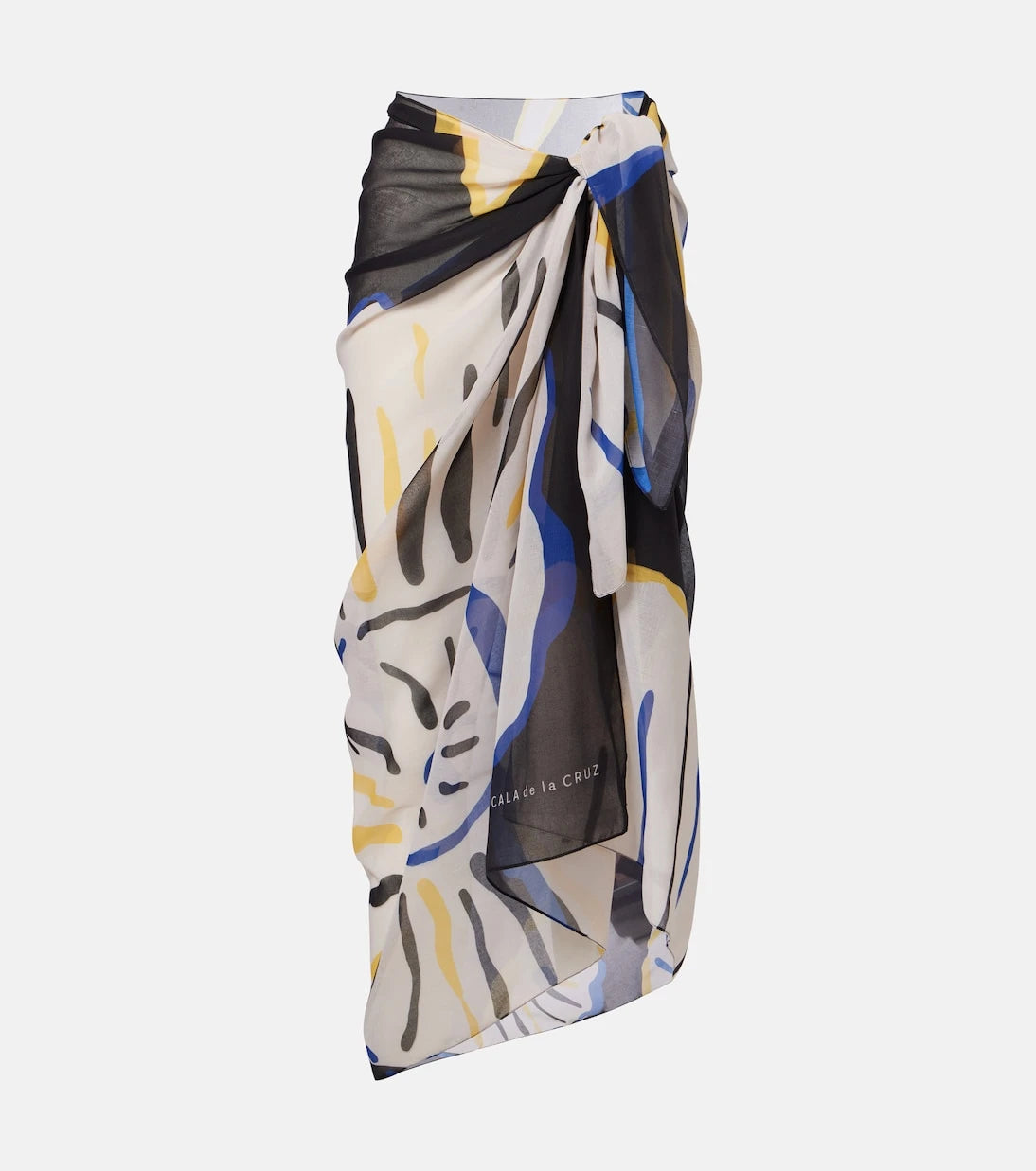 Cala de la Cruz - Luana printed beach cover-up