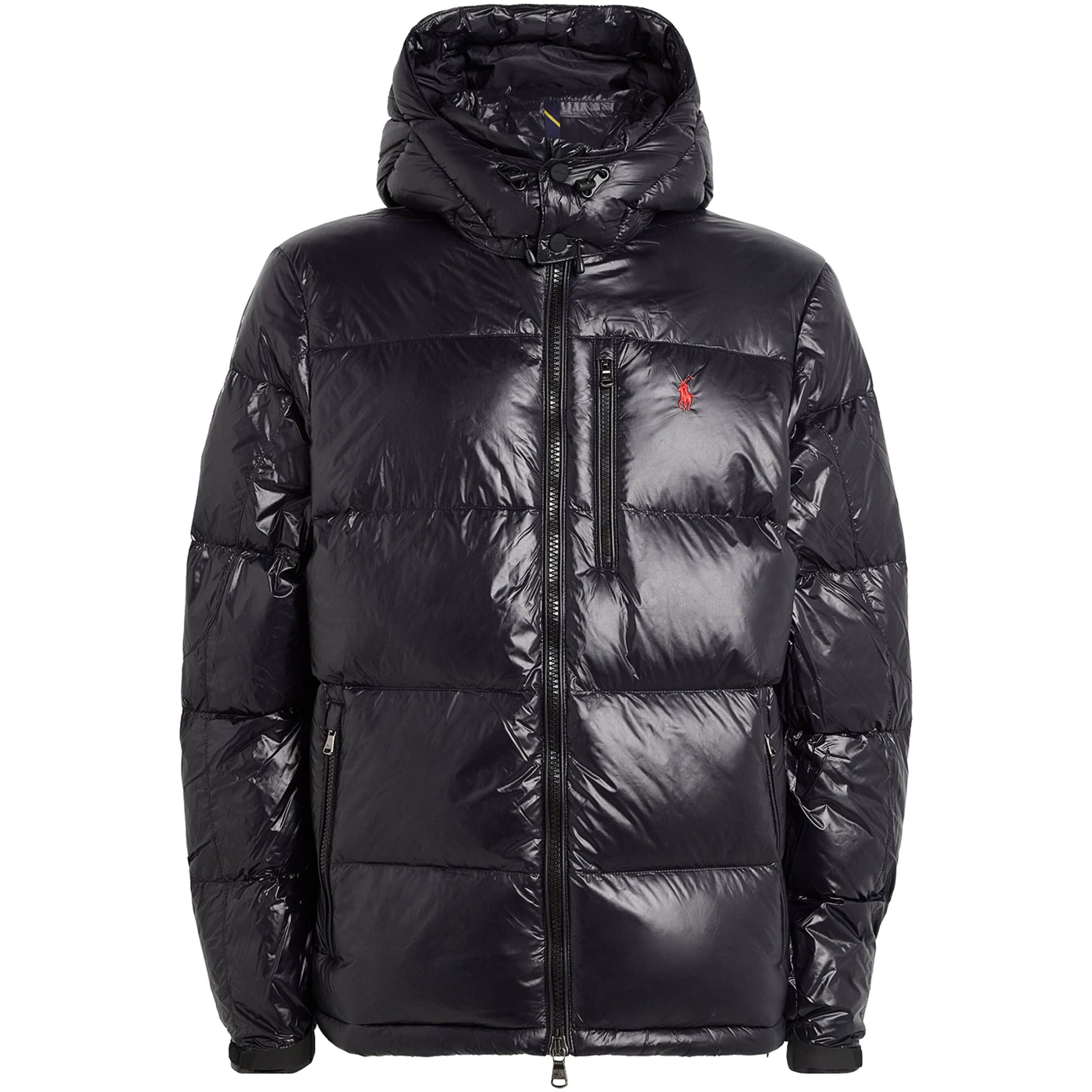 Polo Ralph Lauren Black Water-Resistant Down Gorham Puffer Jacket