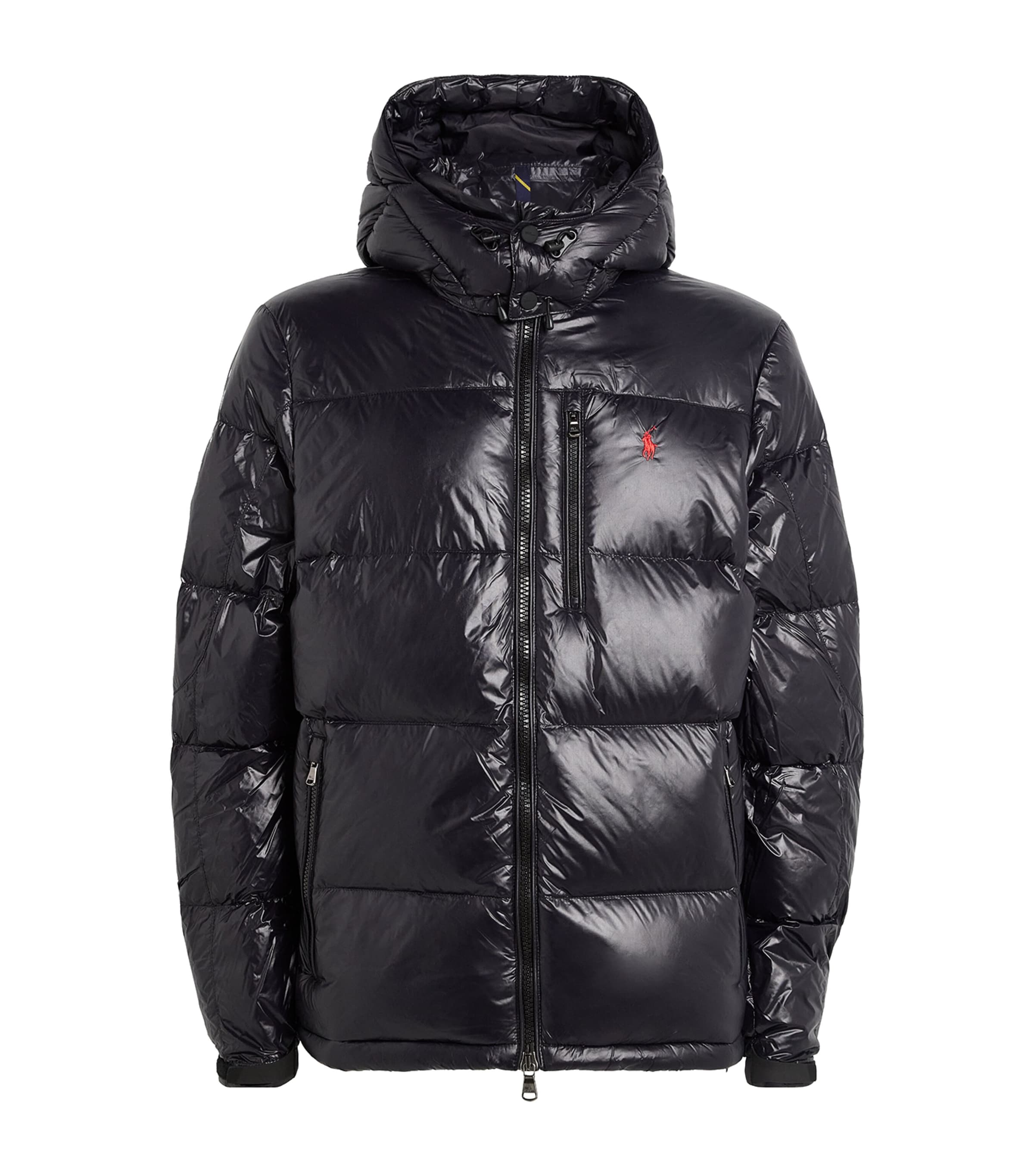 Polo Ralph Lauren Black Water-Resistant Down Gorham Puffer Jacket