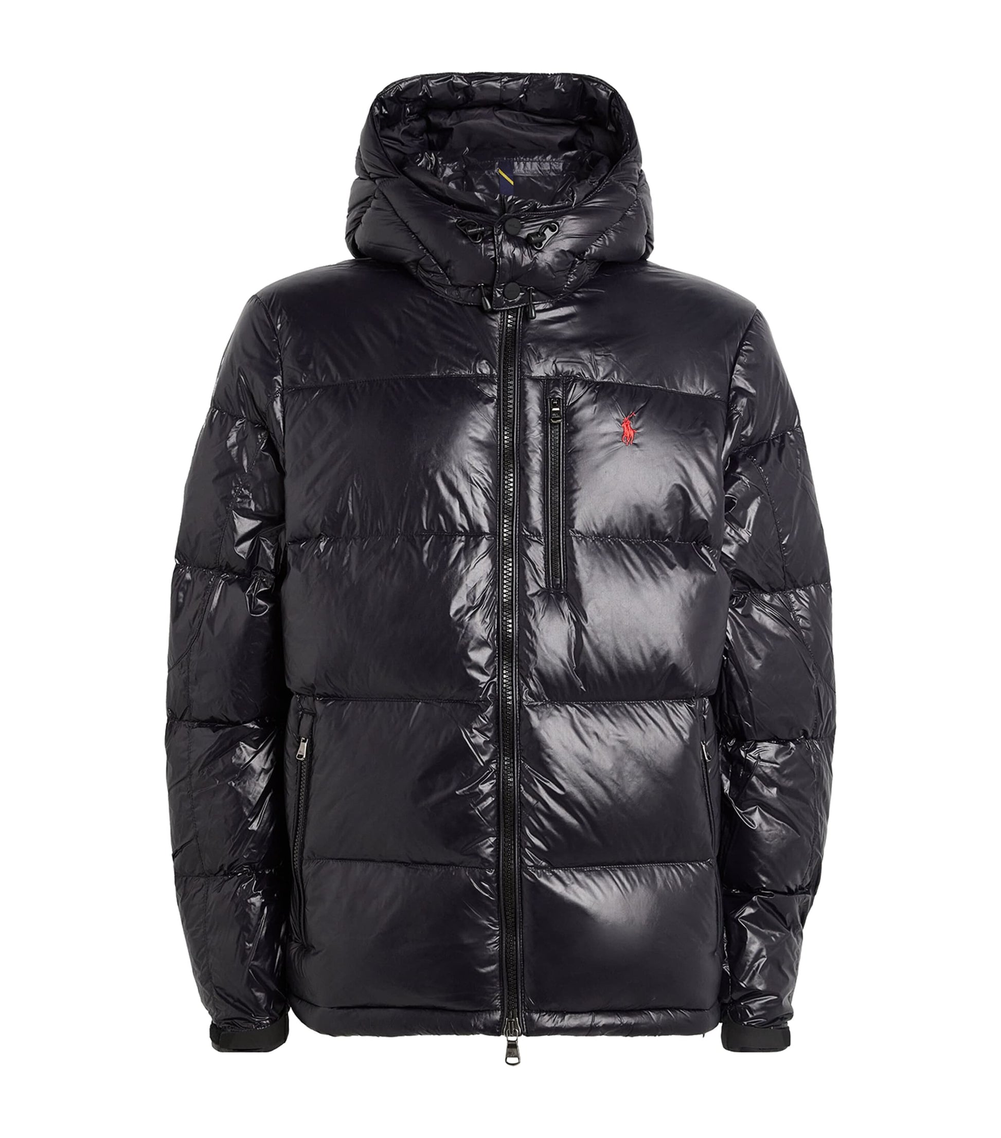 Polo Ralph Lauren Black Water-Resistant Down Gorham Puffer Jacket