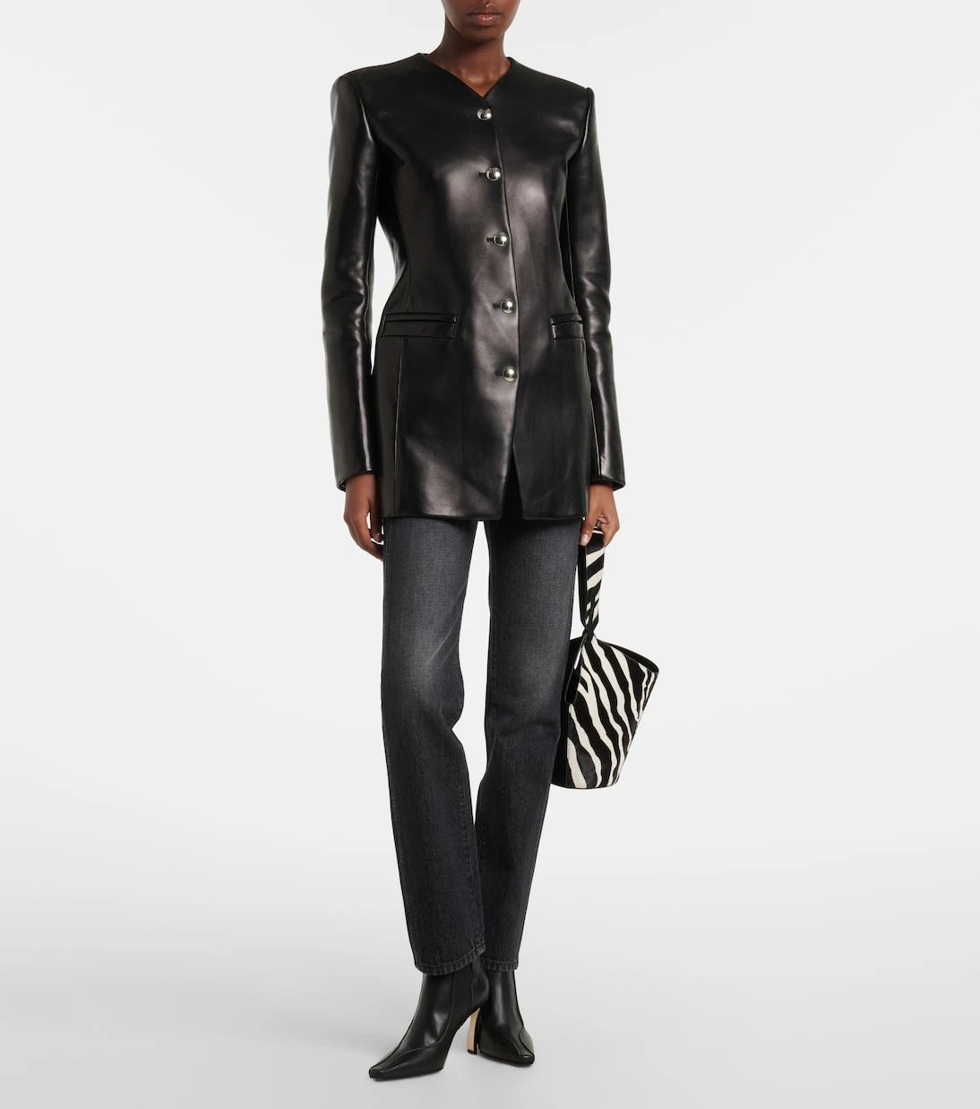 Manolo Blahnik - Milleta leather ankle boots