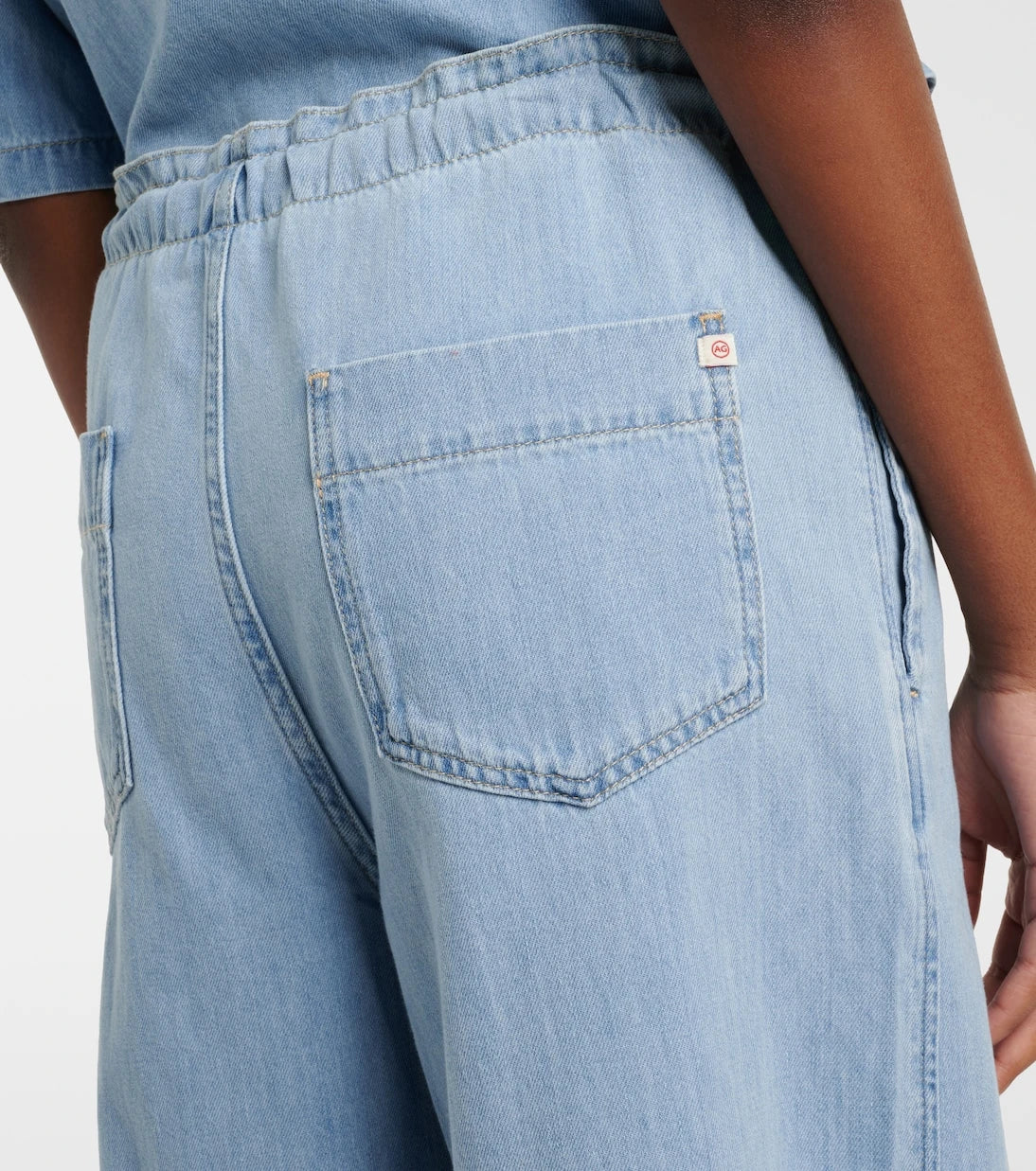 AG Jeans - بنطلون جينز كالي بقصة واسعة