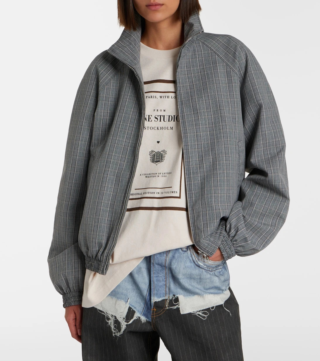Acne Studios - Checked technical jacket
