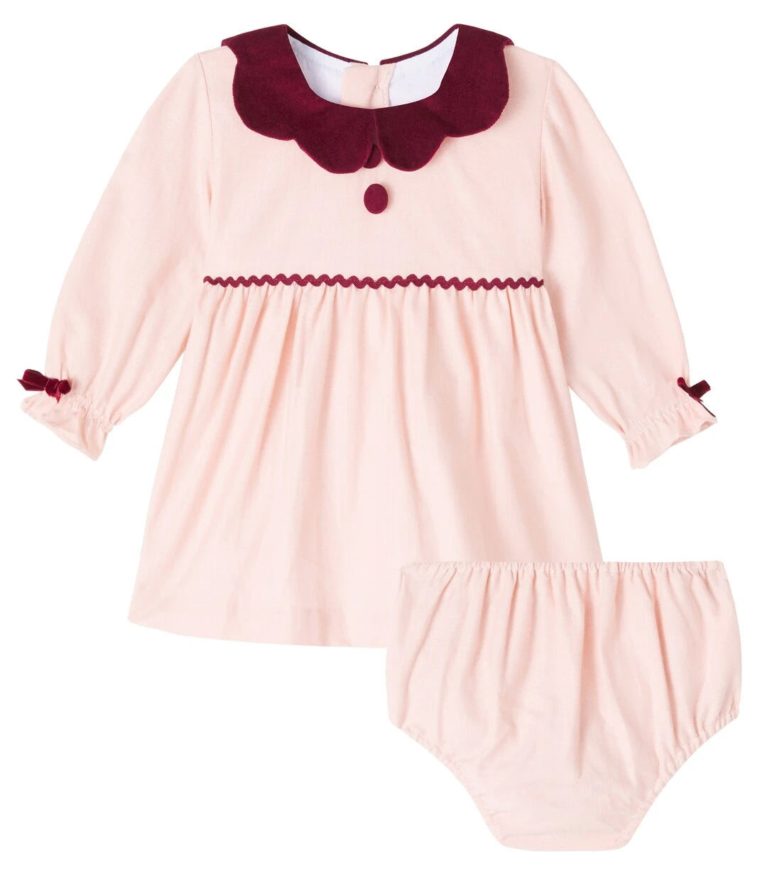 La Coqueta - Baby Julieta dress and bloomers set