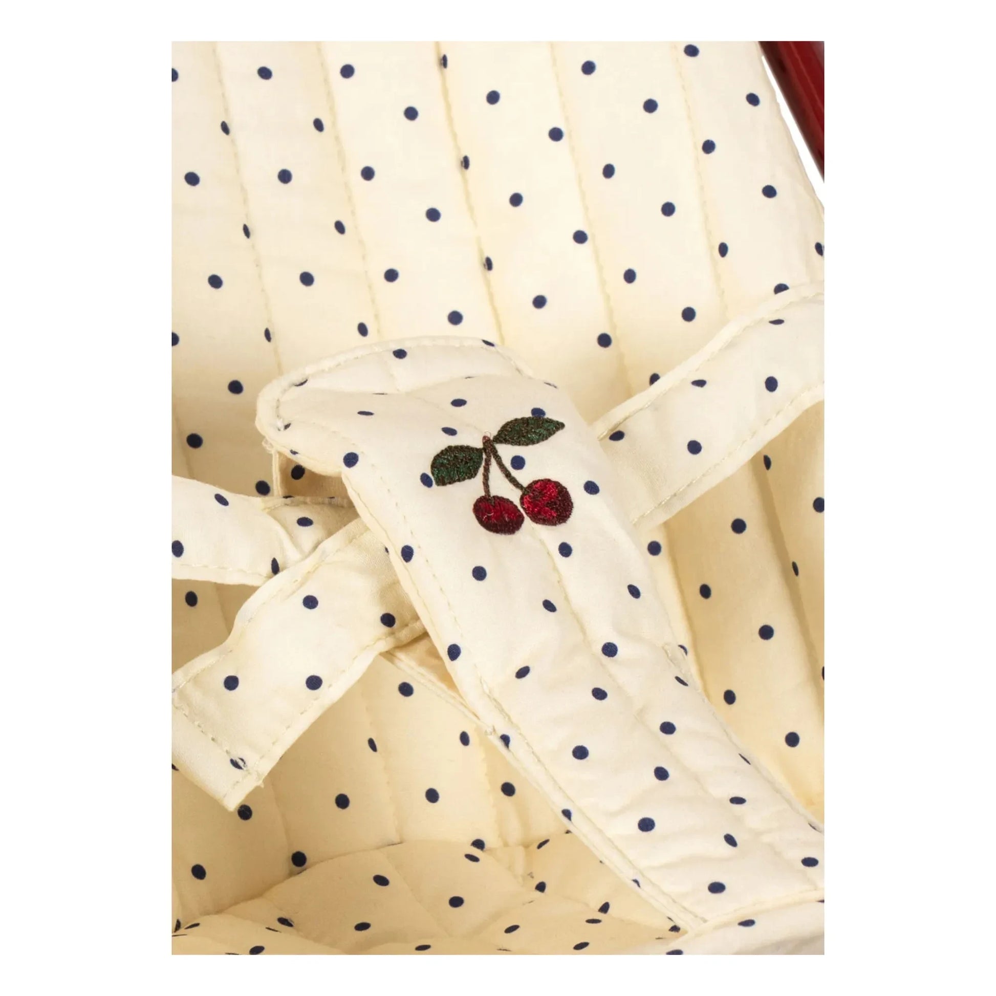 Konges Sløjd - Estate Dot doll stroller | White