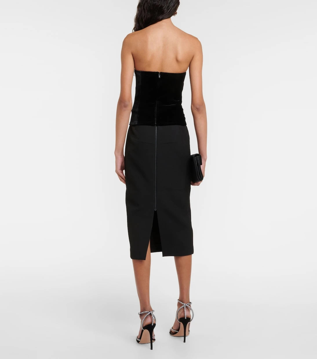 Roland Mouret - Velvet bustier