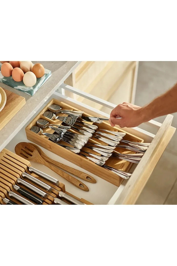 Joseph Joseph DrawerStore™ Çekmece İçi Çatal Kaşık Bıçak Organizeri