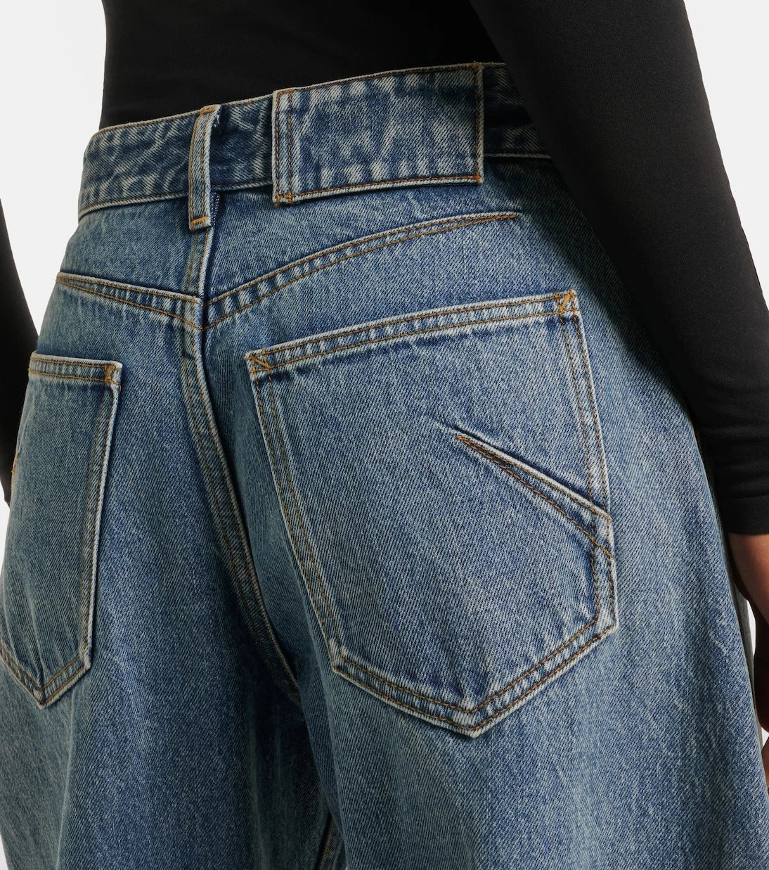 Alaïa - Barrel-leg jeans