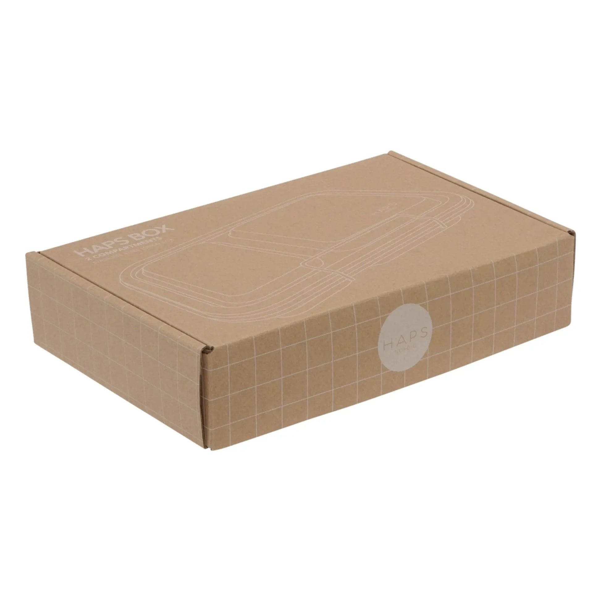 Haps Nordic - Steel lunch box | Powder pink