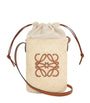 LOEWE Beige x Paula’s Ibiza Straw Bucket Bag