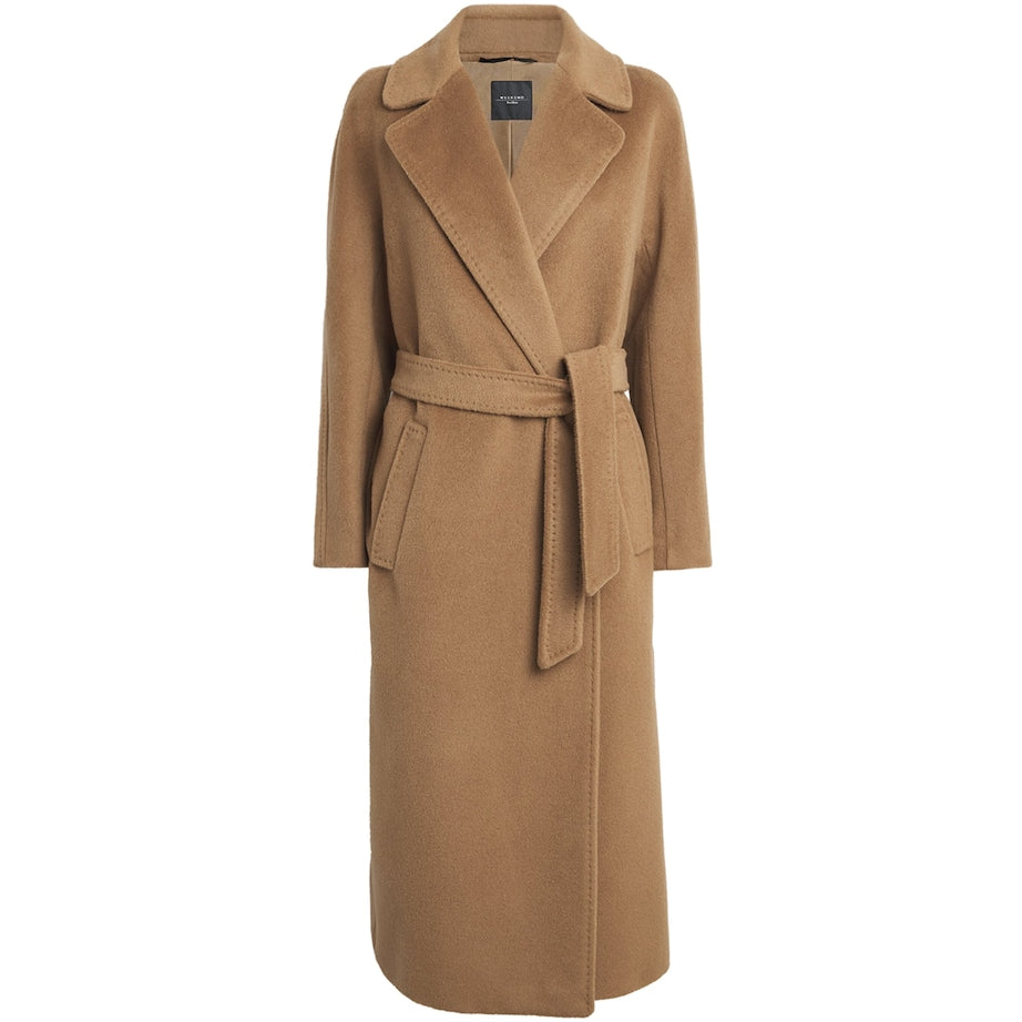 Weekend Max Mara Beige Belted Coat