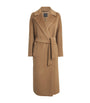 Beige Belted Coat