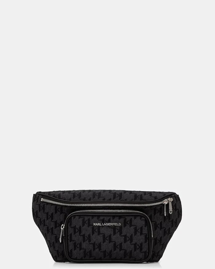 Karl Lagerfeld erkek bel çantası K/MONOGRAM