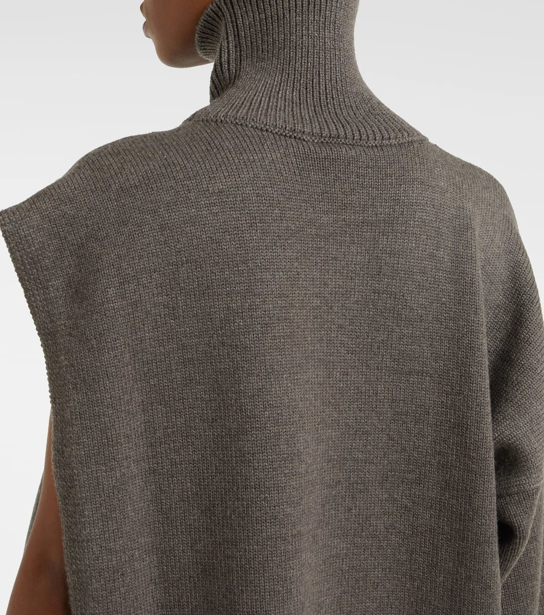 Alaïa - Yanları işlenmiş saf yün kazak