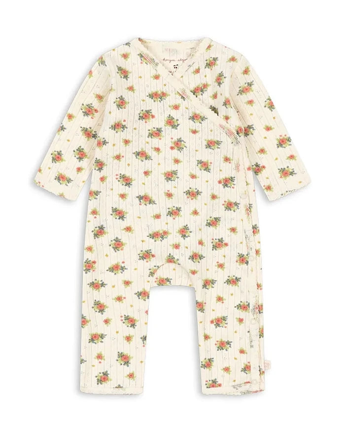 Konges Sløjd pamuklu bebek tulumu MINNIE NEWBORN ONESIE GOTS