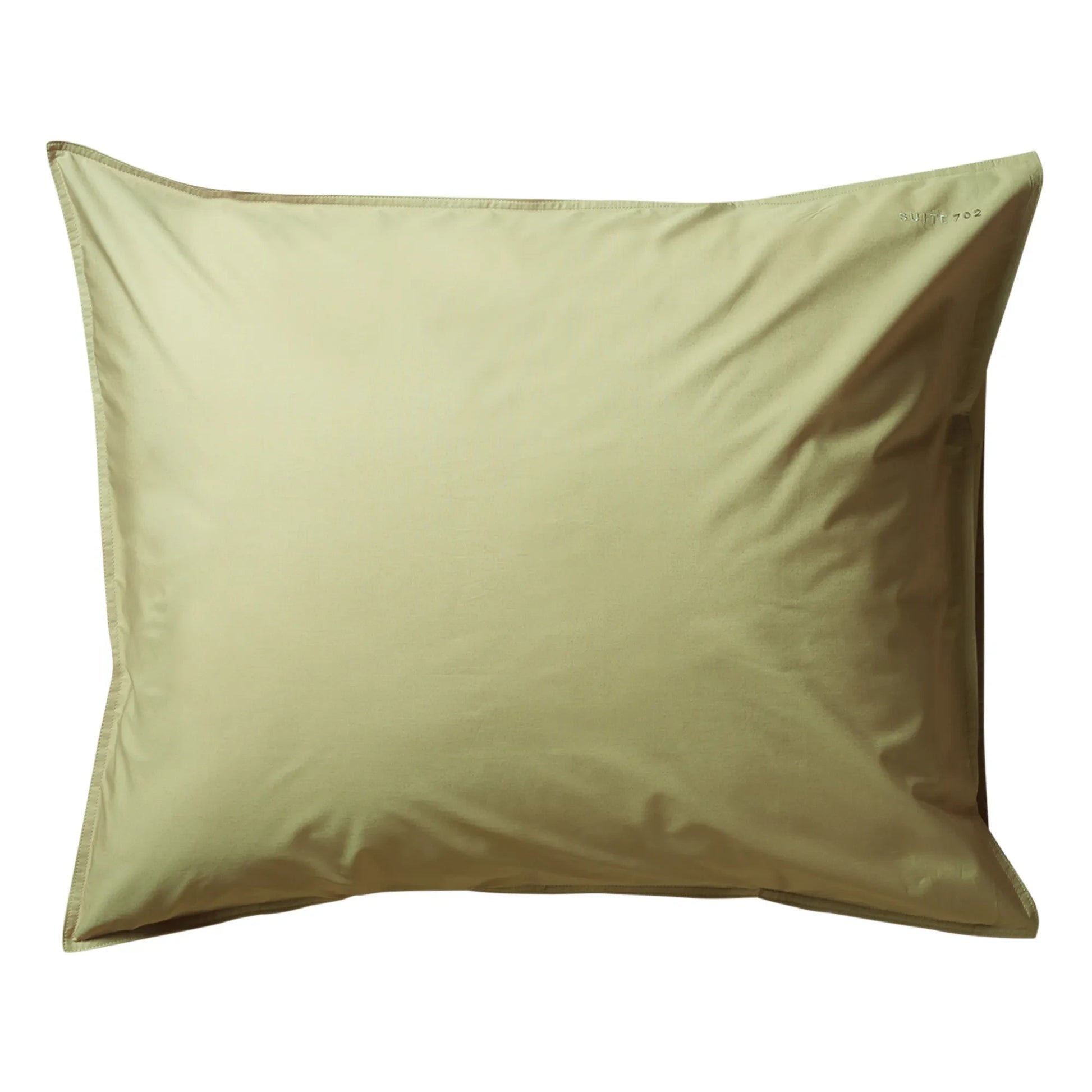 Suite 702 - Organic Cotton Percale Pillowcase | Pistachio green