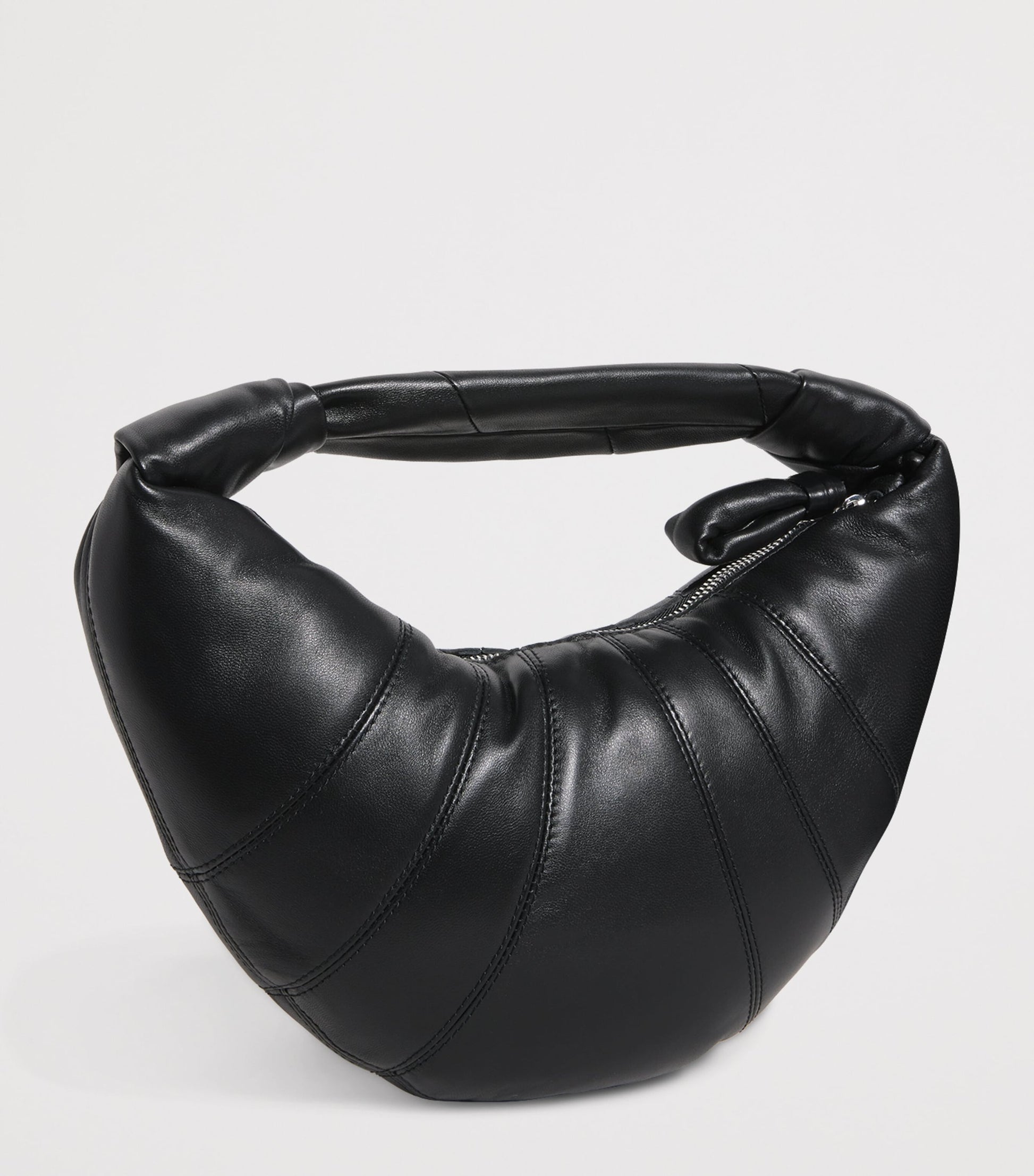 Mini Lambskin Fortune Croissant Shoulder Bag