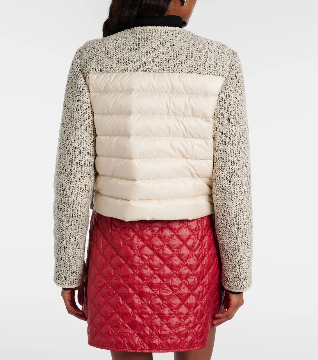 Moncler - Dauphine down-paneled tweed jacket