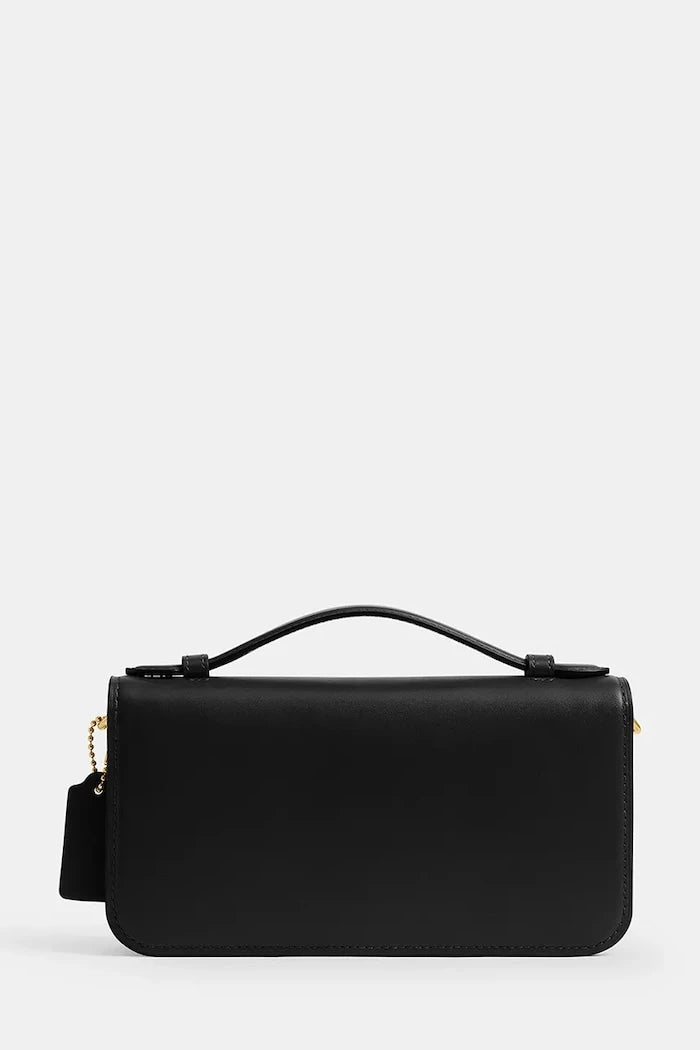 Coach чанта crossbody дамска от кожа Elora Top Handle