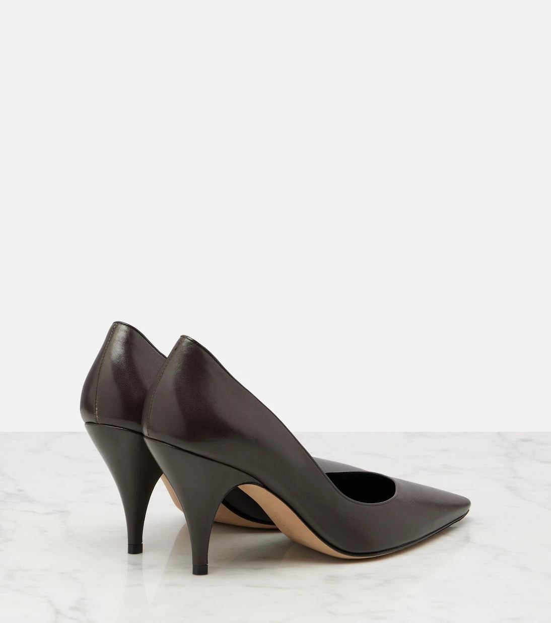 The Row - Liisa 80 leather pumps