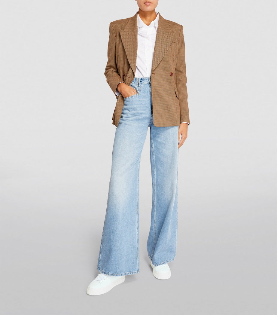 Chloé White Leather Lauren Sneakers