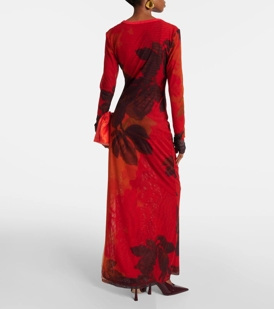 SIR - Libertine printed cutout maxi dress