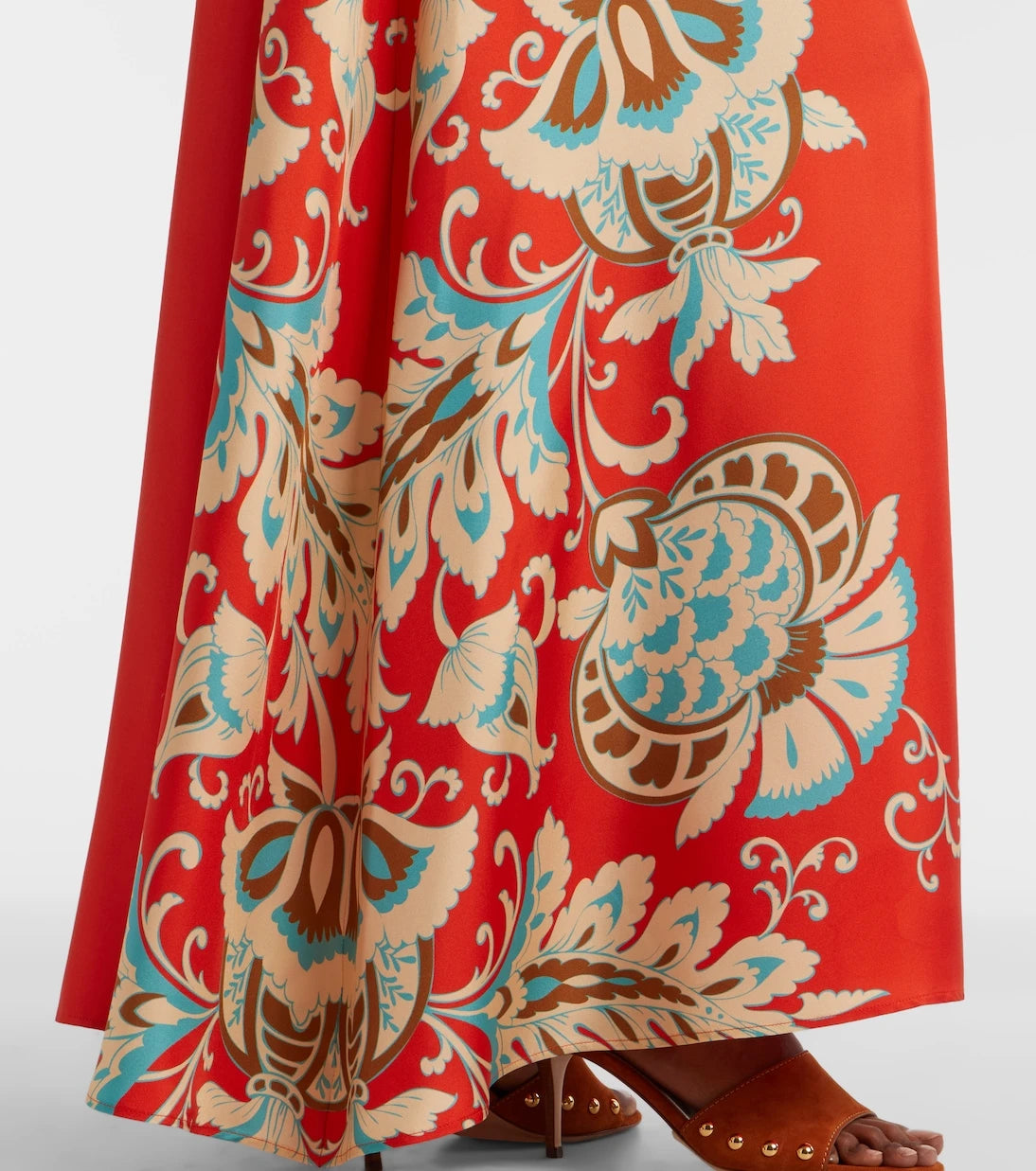 Etro - Printed silk shirt dress