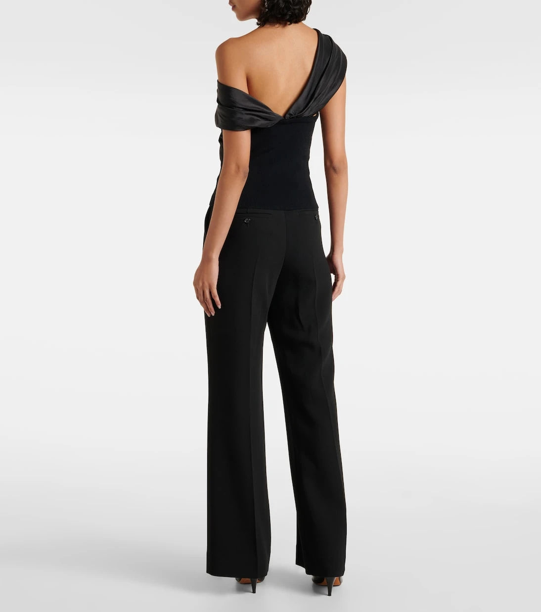 Simkhai - Celiana taffeta top