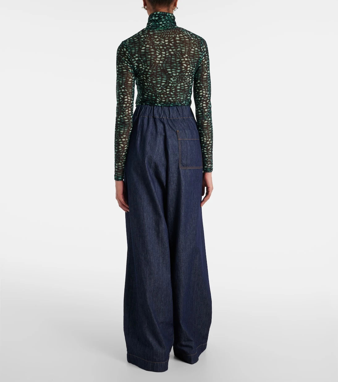 Dries Van Noten - High-rise wide-leg jeans