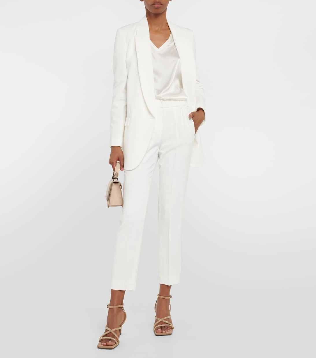 Brunello Cucinelli - Tailored crêpe pants