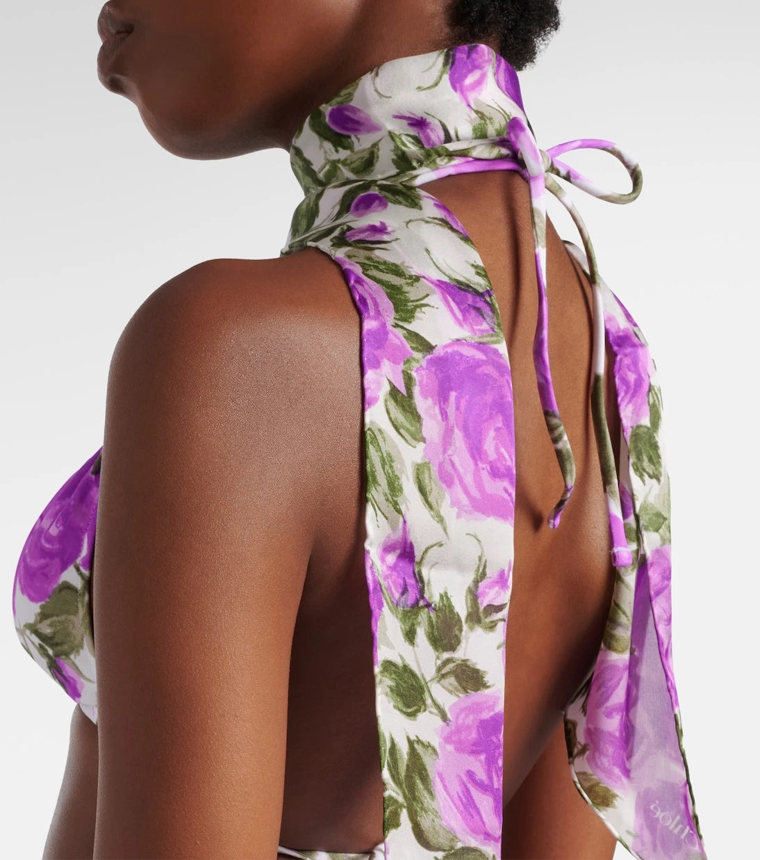 Chloé - Chloé Bloom floral silk scarf