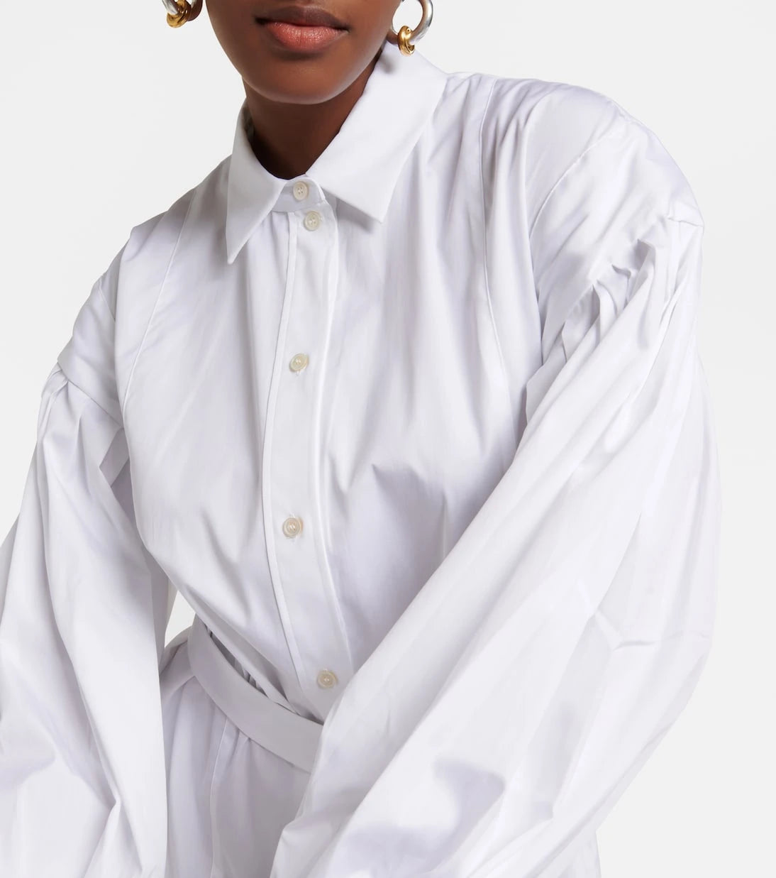 Joseph - Cotton poplin midi dress