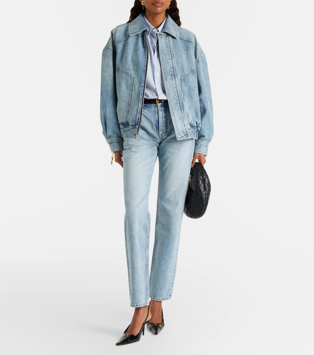 Saint Laurent - Denim blouson jacket
