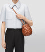 LOEWE Brown Small Leather Nest Bag