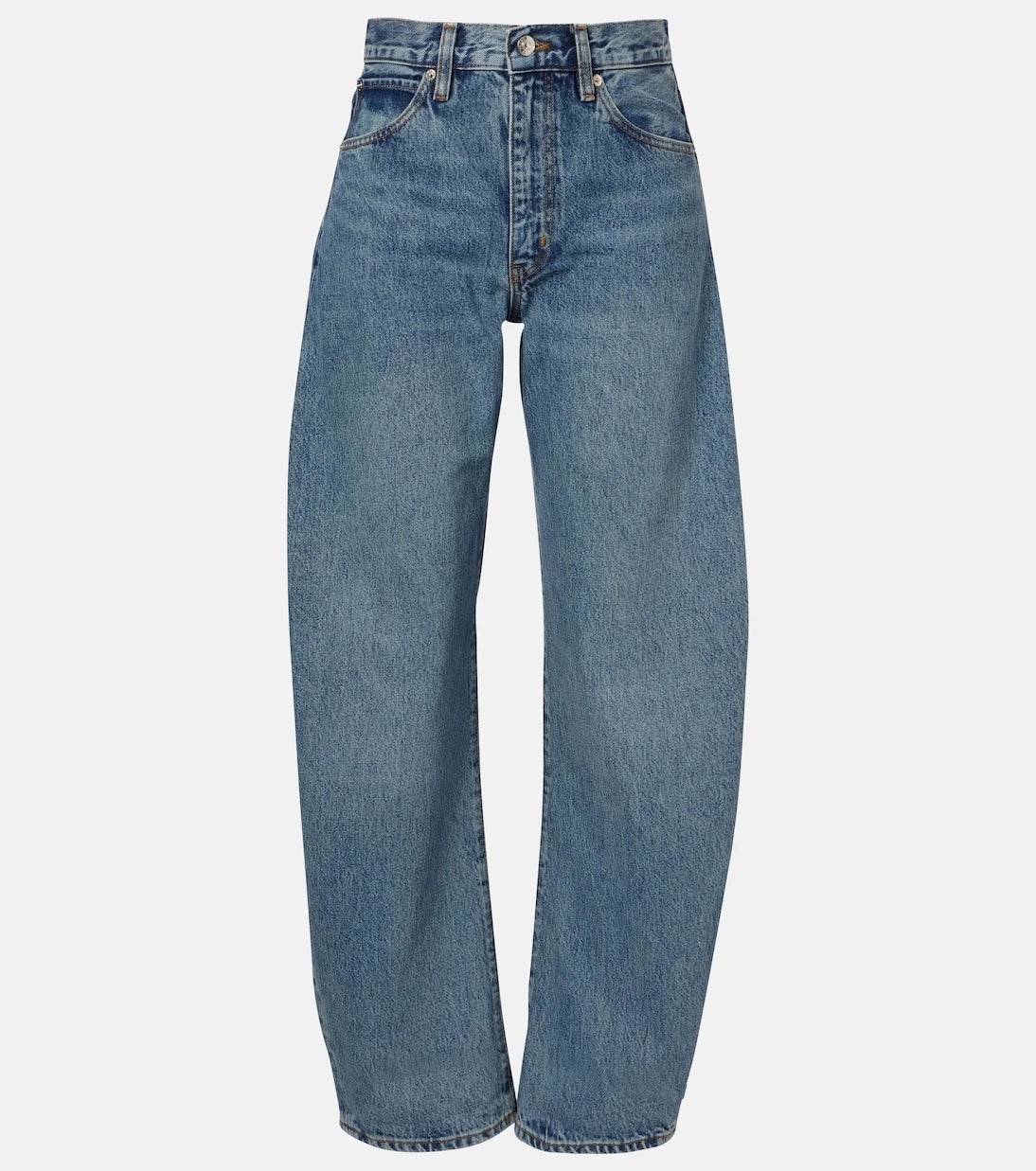 Frame - Bubble barrel-leg jeans