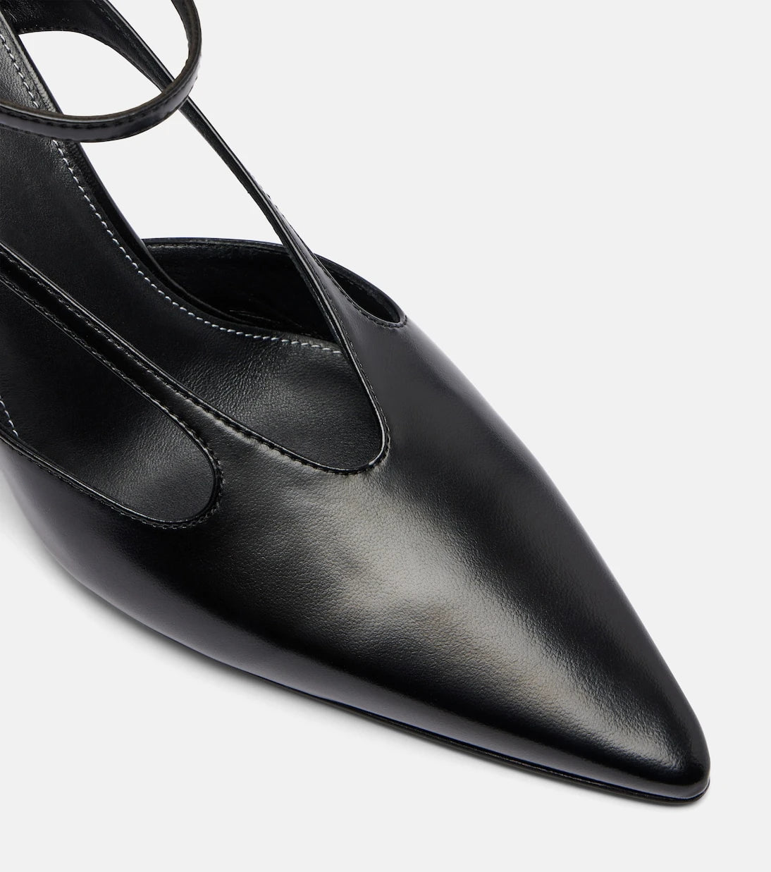 Toteme - Cutout leather pumps