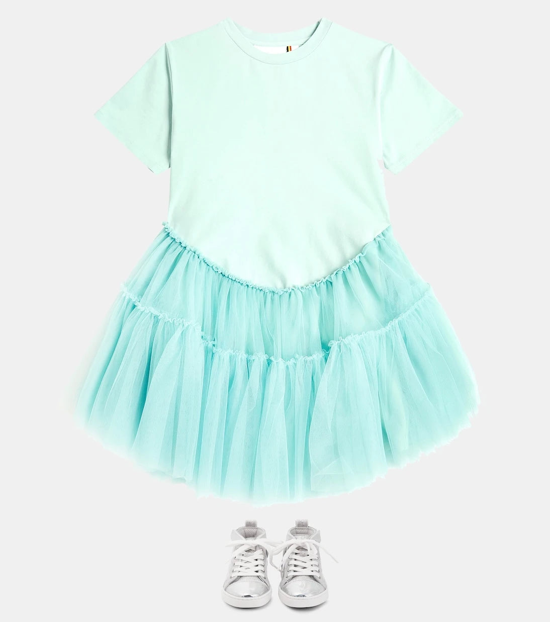Caroline Bosmans - Jersey and tulle dress