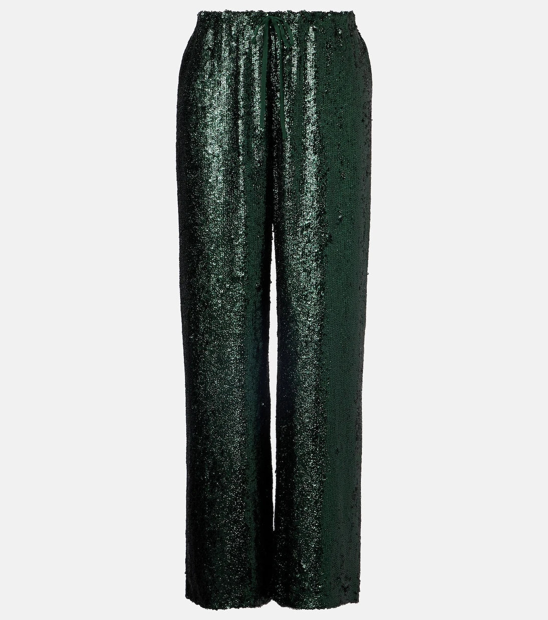 Dries Van Noten - Payetli düz pantolon