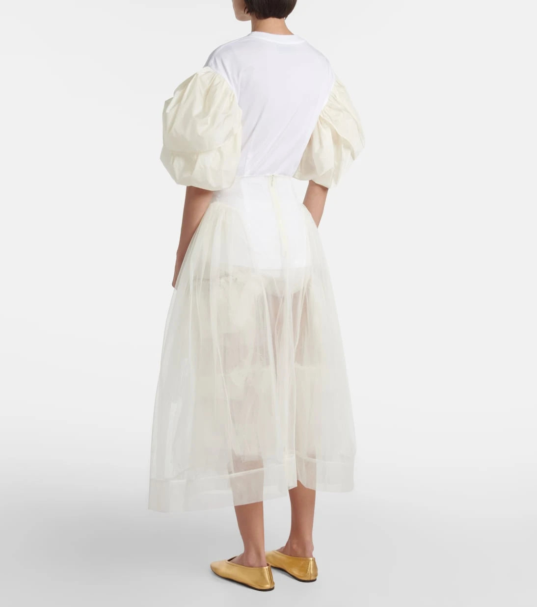 Simone Rocha - Tulle midi skirt