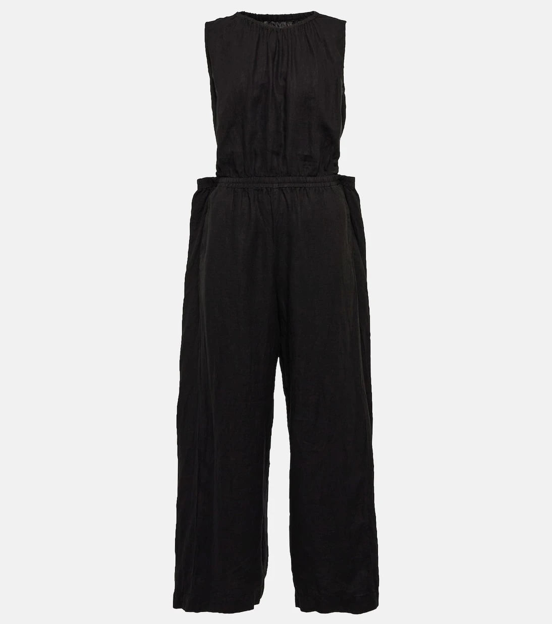 Velvet - Vivi cutout linen jumpsuit