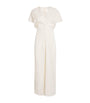 Ivory Satin Zadig Midi Dress