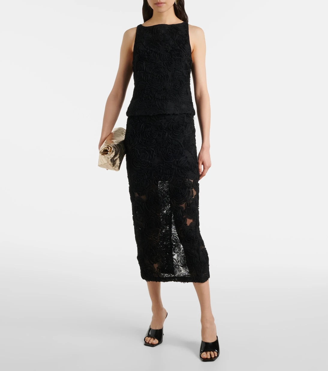 Rotate - Floral pencil skirt