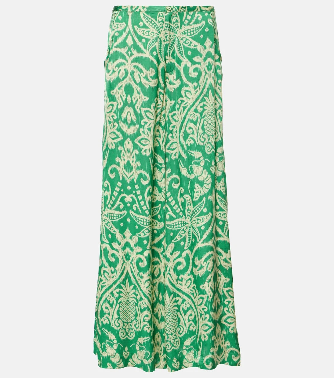 Poupette St Barth - Clea printed wide-leg pants