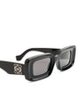 Black Rectangular Sunglasses
