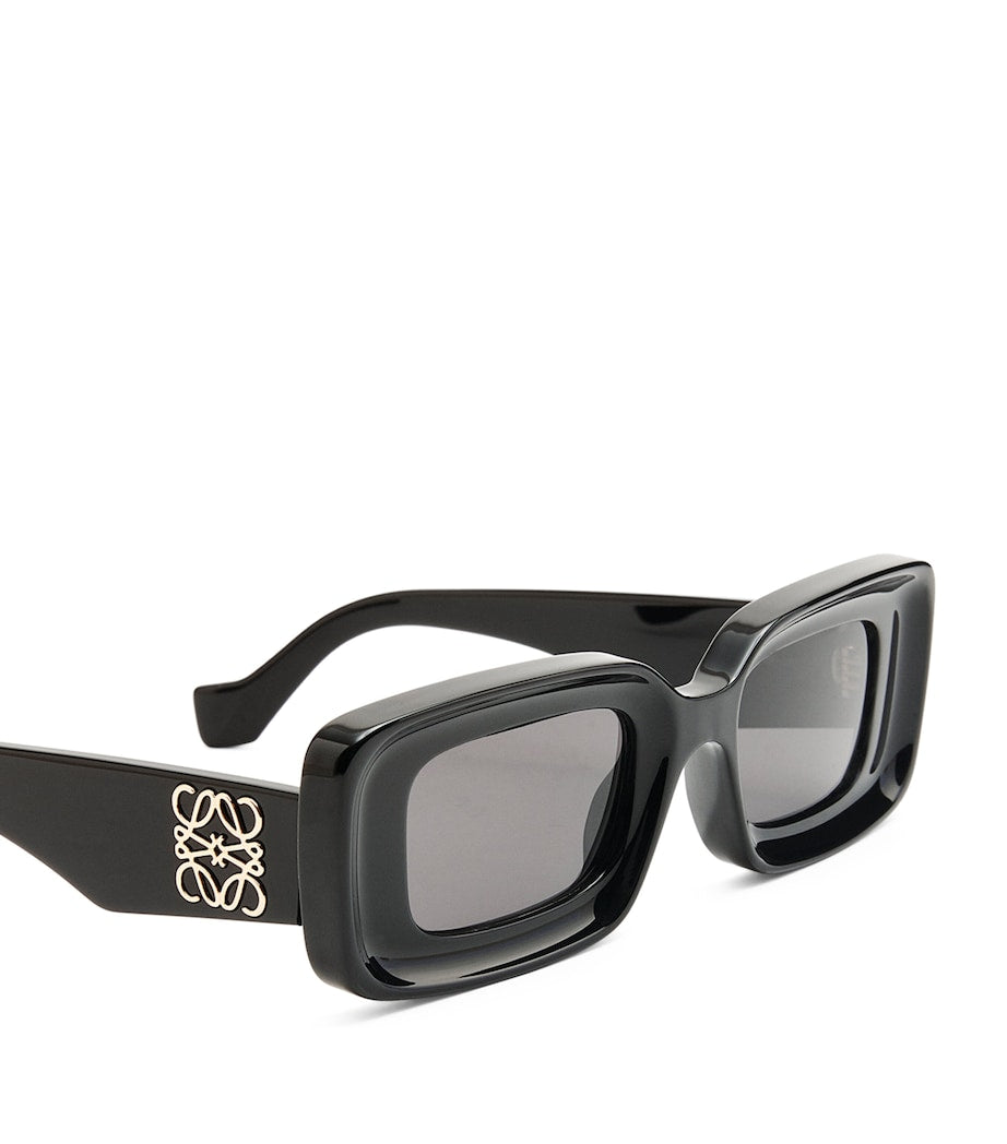 Black Rectangular Sunglasses