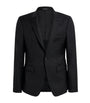 Emporio Armani Black Wool Single-Breasted Blazer
