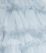 MAISON AVA Blue Ruffled Embellished Dress (2-14 Years)
